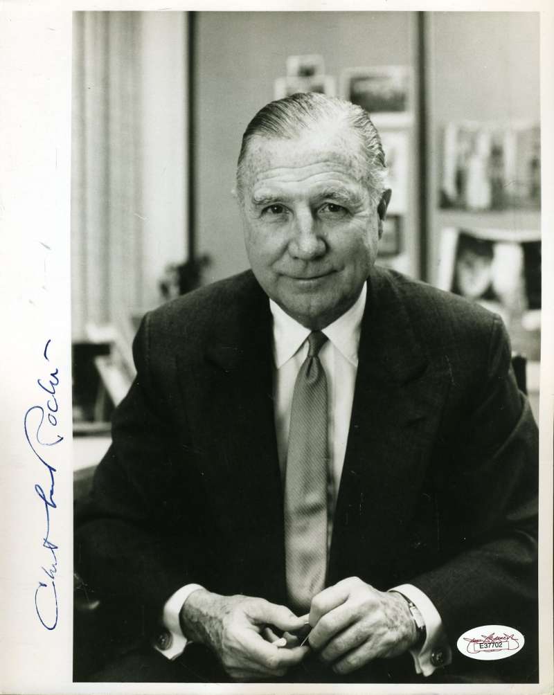 Chester Laroche Cf Hof Signed Jsa Vintage 8x10 Photo Authenticated Autograph