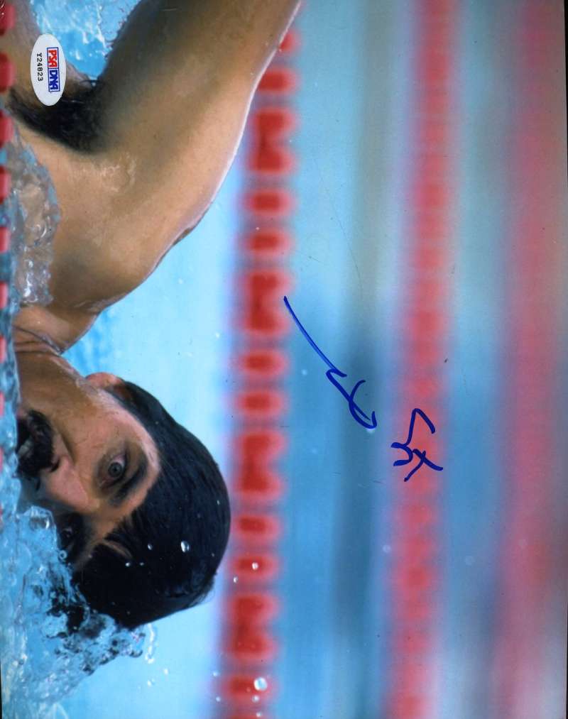 Mark Spitz Signed Psa/dna 8x10 Photo Authenticated Autograph