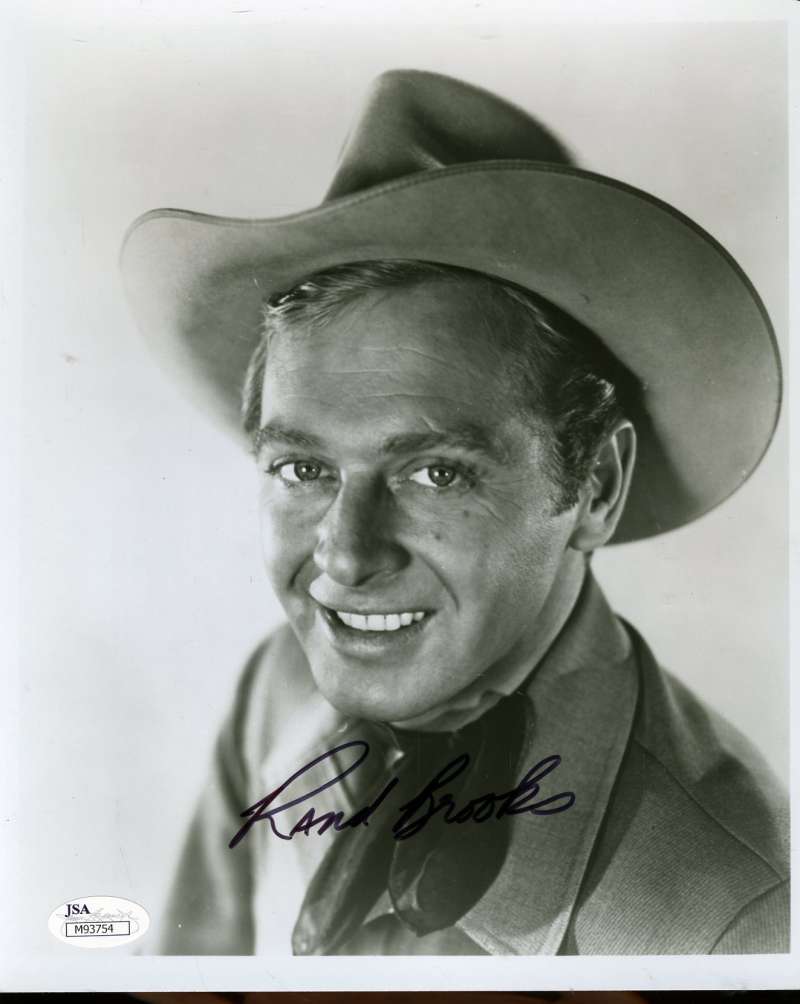 Rand Brooks Signed Jsa Certed 8x10 Photo Authenticated Autograph