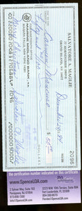 Sal Maglie Signed Check  Jsa Certified Authenticated Autograph