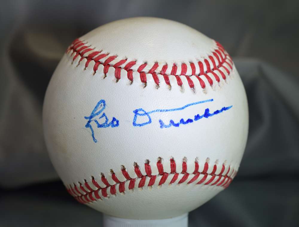Leo Durocher Jsa Certed American League Autograph Baseball Authentic Signed