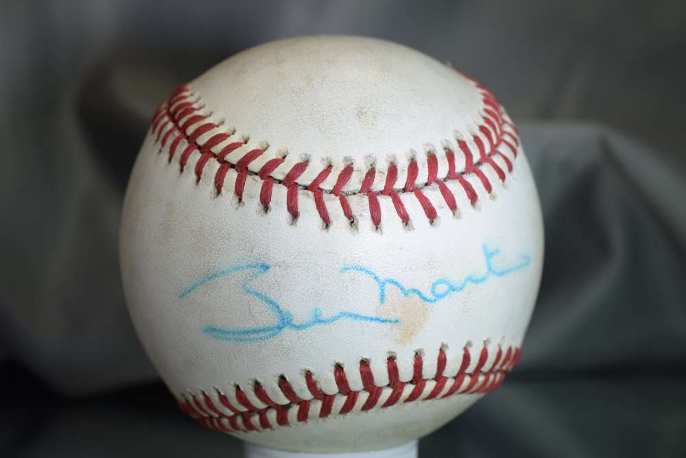 Billy Martin Jsa Certed American League Autograph Baseball Authentic Signed