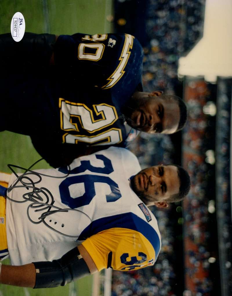Jerome Bettis Early Jsa Cert 1/1 Original Image 8x10 Photo Authentic Autograph