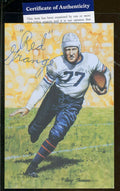 Red Grange Certified Psa/dna Rare Glac Goal Line  Authentic Autograph