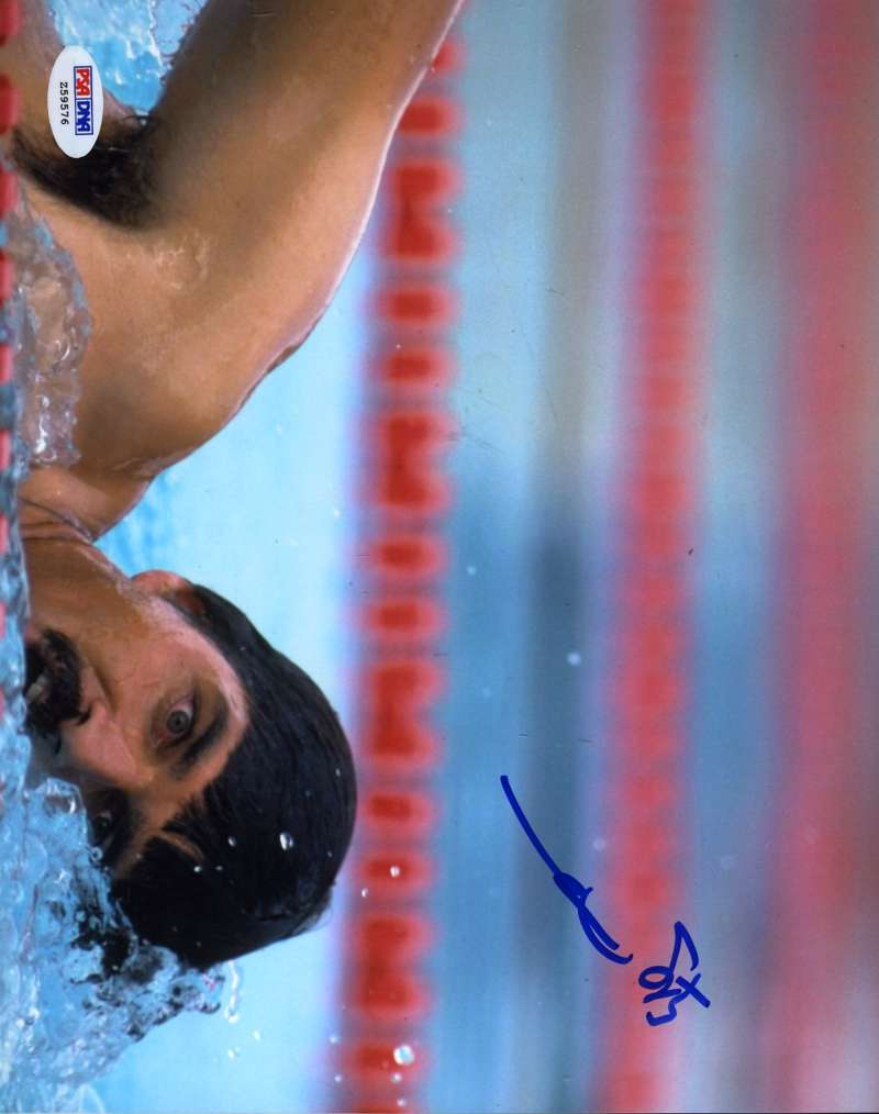 Mark Spitz Certified Jsa 8x10 Photo Authentic Autograph