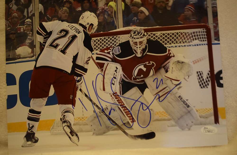 Martin Brodeur Certified Jsa 8x10 Photo Authentic Autograph