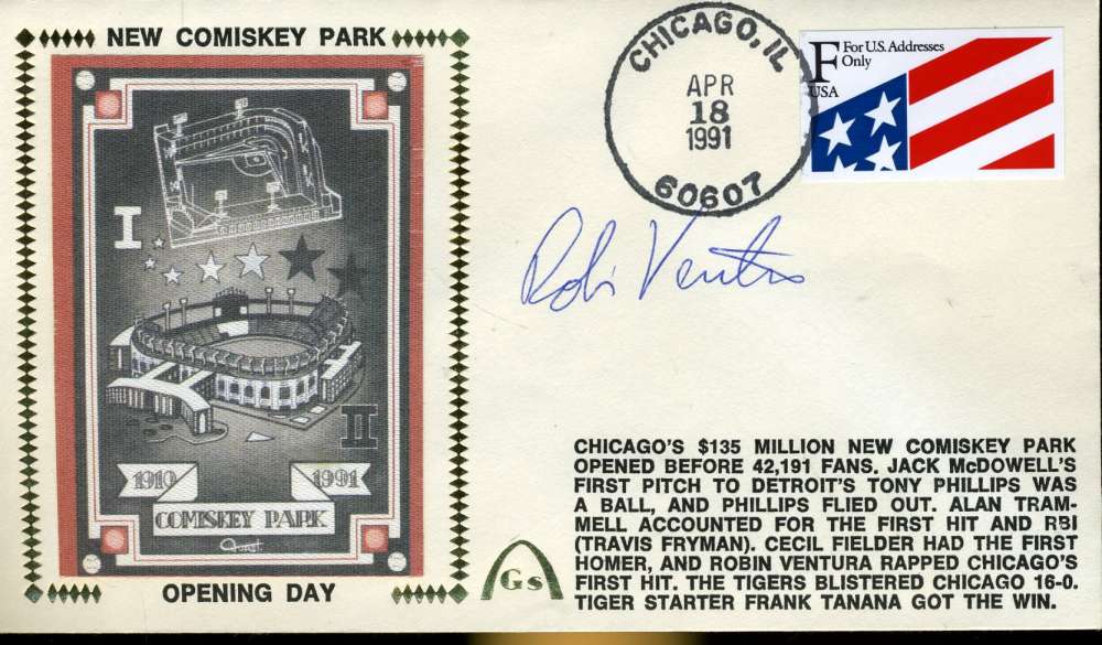 Robin Venrura Jsa Cert Sticker Fdc First Day Cover Authentic Autograph