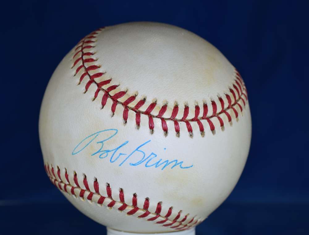 Bob Grim Psa/dna Autograph American League Certified Baseball Signed Authenticated