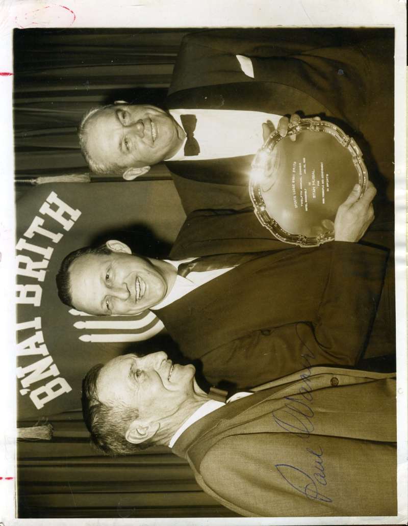 Paul Waner Rare Jsa Signed Certified 7x9 Photo Authentic Autograph