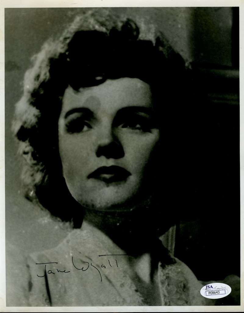Jane Wyatt Jsa Signed 8x10 Photo Authentic Autograph