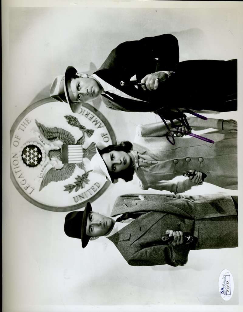 Joel Mccrea Jsa Signed 8x10 Photo Authentic Autograph