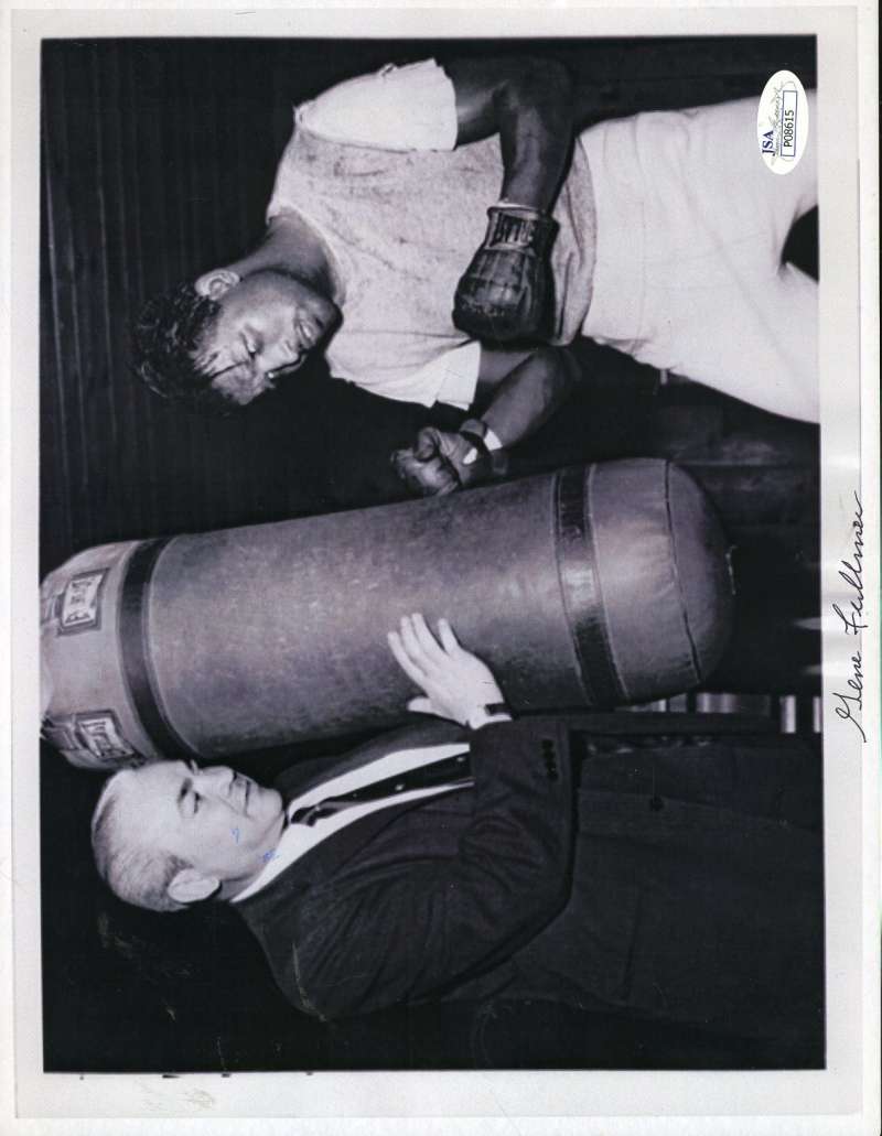 Gene Fullmer Jsa Certed Signed 8x10 Photo Authenticated Autograph
