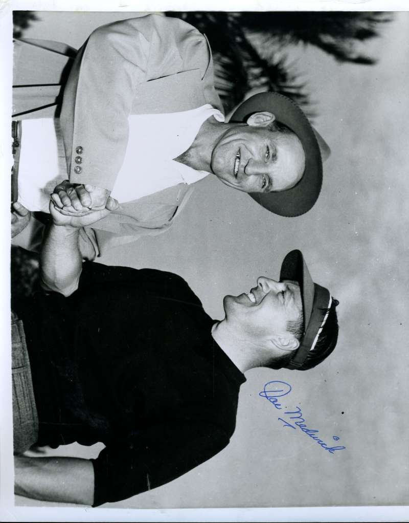 Joe Medwick Psa/dna Signed Certified 8x10 Photo Authentic Autograph
