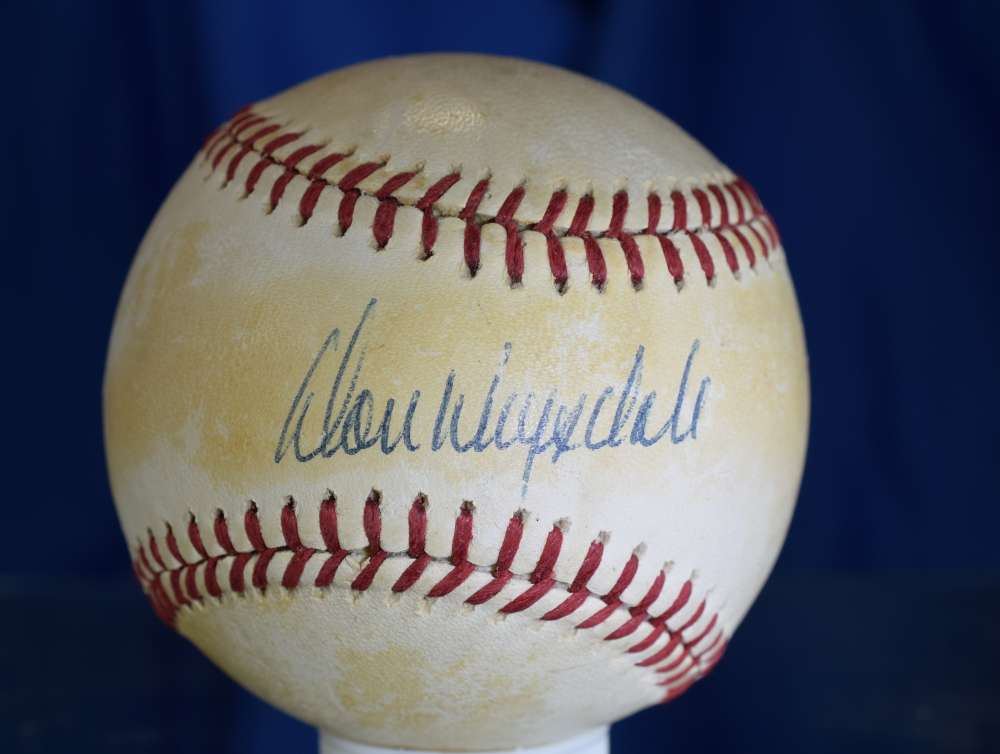 Don Drysdale Jsa Hand Signed National League Autograph Baseball Authentic