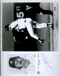 Jim Catfish Hunter Psa/dna Coa Hand Signed 8x10 Photo Authenticated Autograph