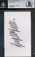 Sophia Loren Bas Beckett Authenticated Signed Postcard Autograph