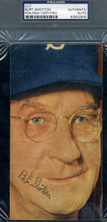 Burt Shotten Psa/dna Coa Hand Signed Photo Authentic Autograph