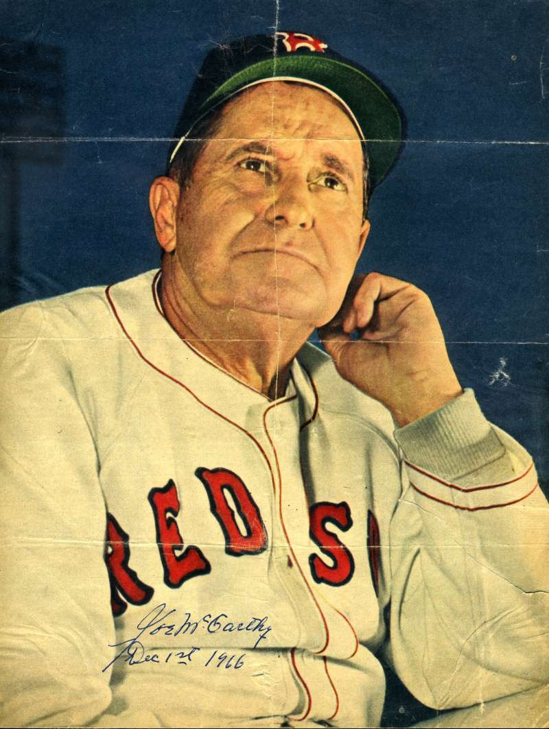 Joe Mccarthy Jsa 1960`s Authentic Hand Signed 8x10 Photo Autograph