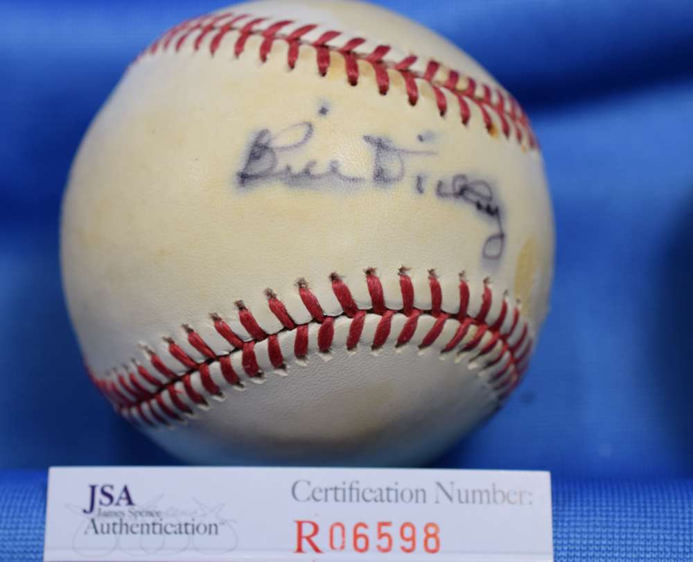 Bill Dickey Jsa Cert Hand Signed Macphail American League Autograph Baseball