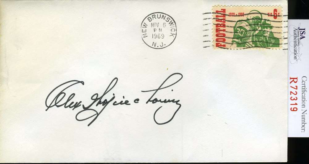 Alex Wojiechowicz Jsa Coa Hand Signed  Fdc Authentic Autograph