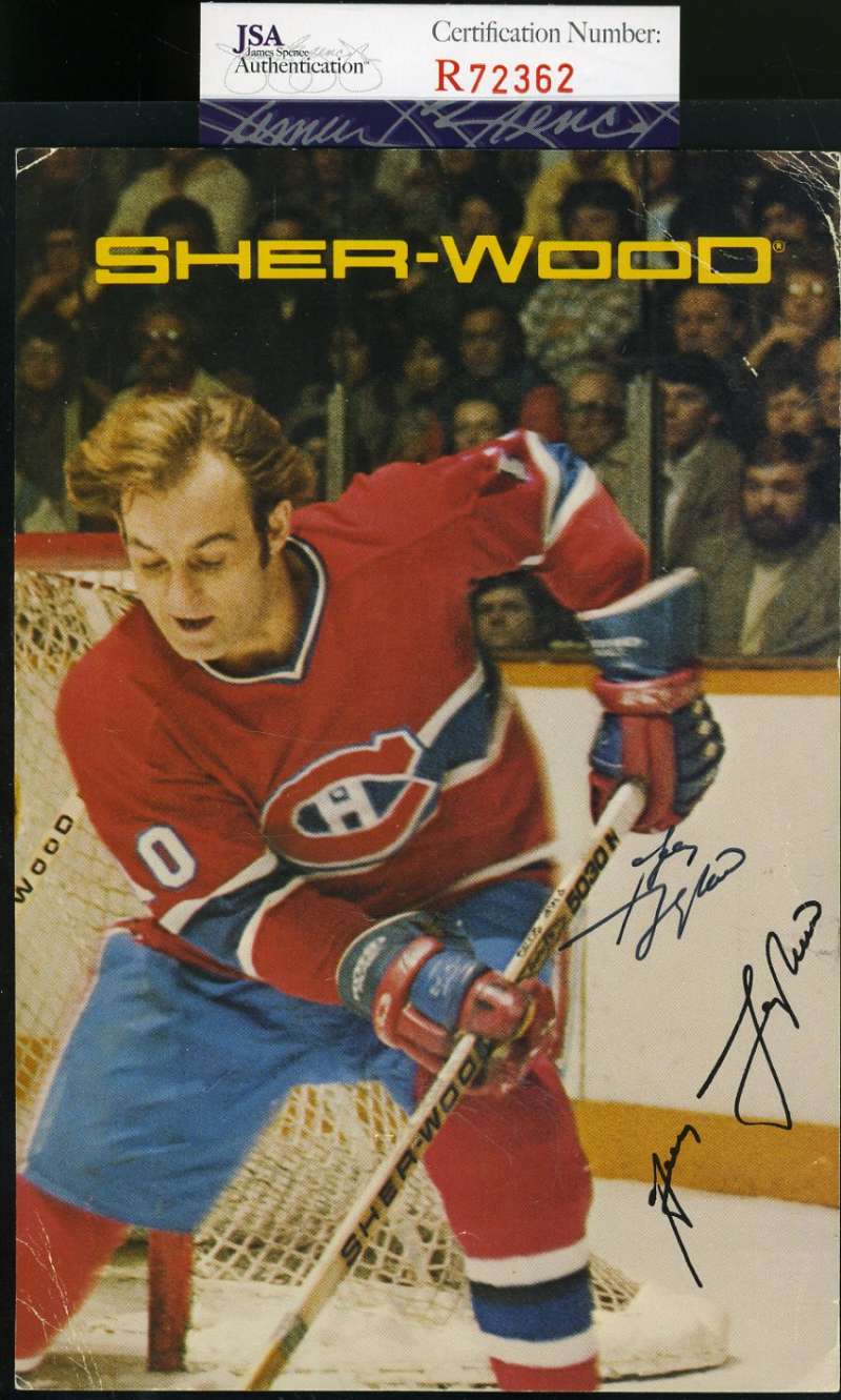 Guy Lefeur Jsa Coa Hand Signed  Photo Authentic Autograph