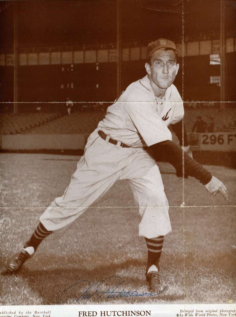 Fred Hutchinson Jsa Coa Authentic Hand Signed 8x10 Premium Photo Autograph