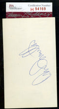 Danny Frisella Jsa Coa Certified Authentic Hand Signed 3x5 Index Card Autograph