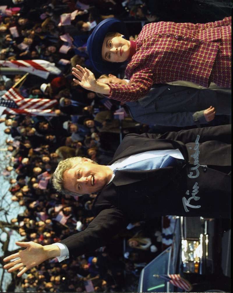 Bill Clinton Jsa Coa Hand Signed 8x10 Photo Authentic Autograph