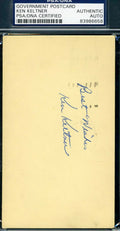 Ken Keltner Signed Gpc Psa/dna Authentic Autograph