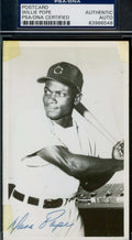 Dave Pope Signed Psa/dna Coa Photo Postcard Authentic Autograph