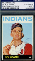 Dick Howser 1965 Topps Hand Signed Psa/dna Original Authentic Autograph
