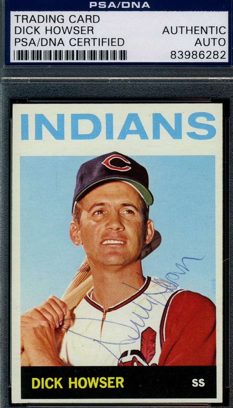 Dick Howser 1965 Topps Hand Signed Psa/dna Original Authentic Autograph