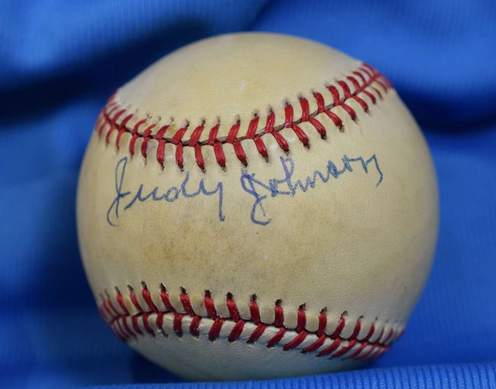 Judy Johnson Signed Jsa Coa National League Onlb Baseball Authentic Autographed