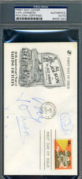 Van Johnson Hand Signed Psa Dna 1977 Fdc Autographed Authentic