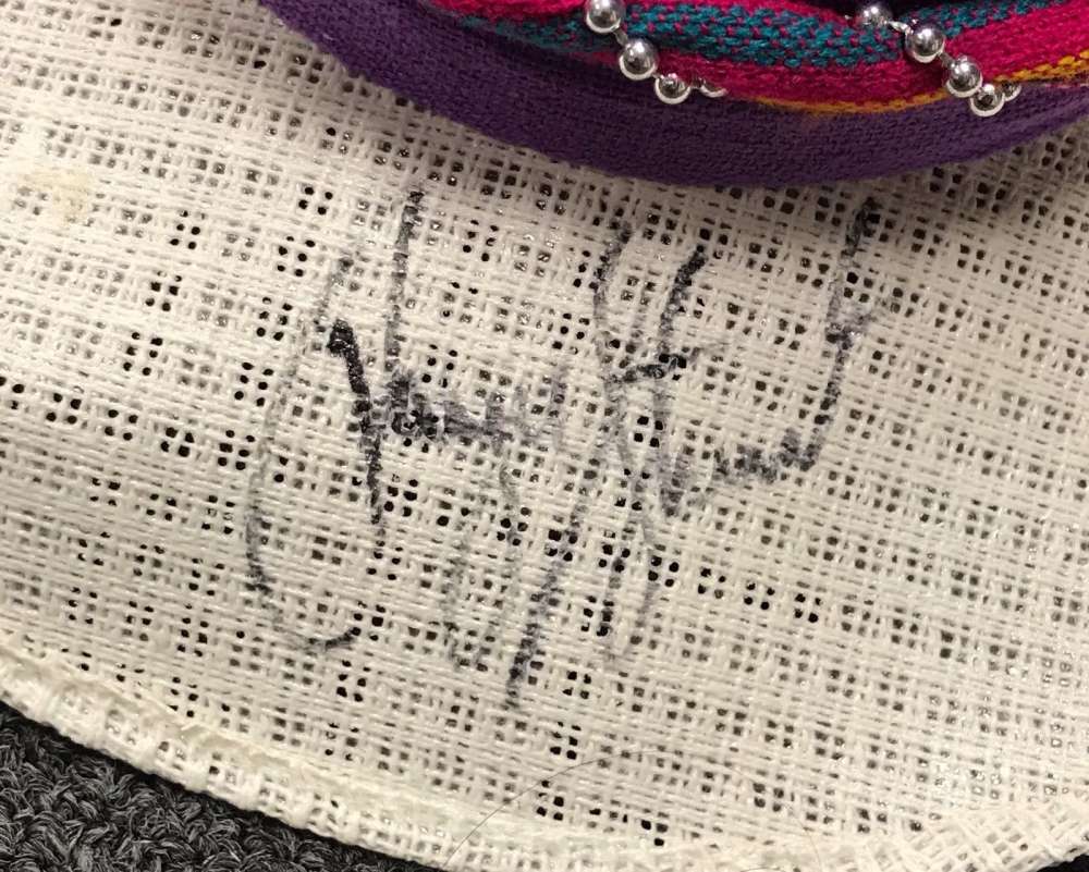 Payne Stewart Jsa Coa Autograph Fedora Hat Hand Signed Authentic