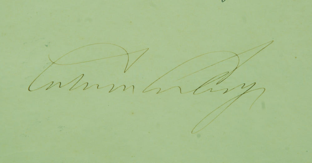 Calvin Coolidge Hand Signed Psa Dna Military Appointment Autograph Authentic