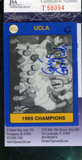 Gail Goodrich Jsa Coa Autographed 1991 Ucla Authenticated Hand Signed