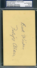 Felipe Alou Psa Dna Coa Autograph 1950`s Rookie Gpc Hand Signed Authentic