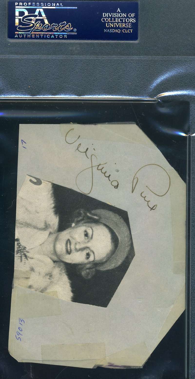 Betty Grable 1940`s Signed Psa Dna Coa Album Page Autograph Authentic