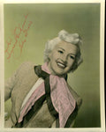 Betty Grable Hand Signed Psa Dna Vintage 1940s 8x10 Photo Autographed Authentic