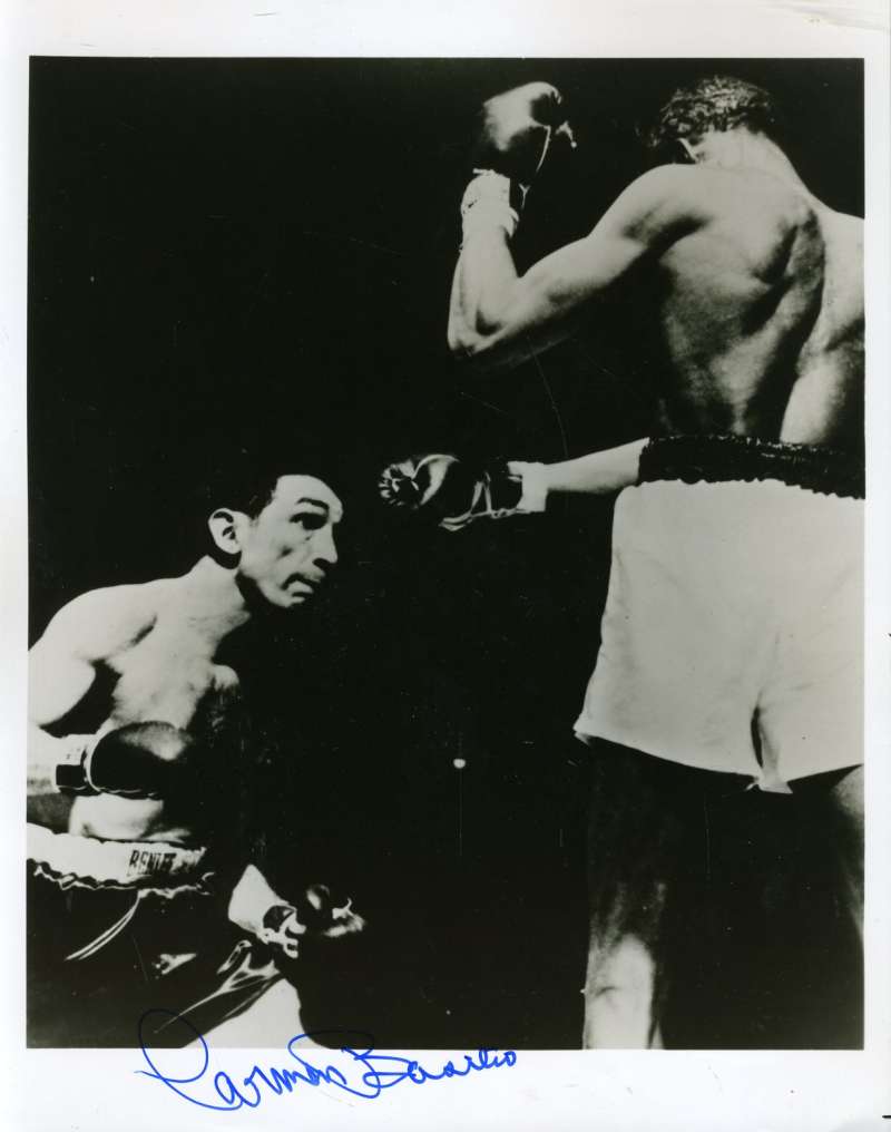 Carmen Basilio Psa Dna Coa Autographed 8x10 Photo  Hand Signed Authentic