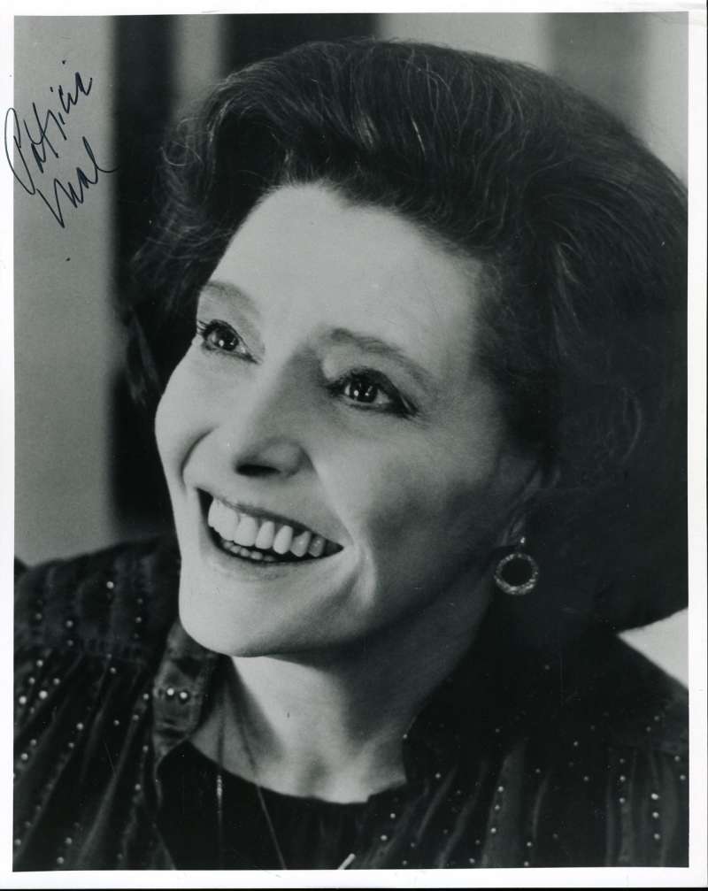 Patricia Neal Jsa Coa Hand Signed 8x10 Photo Autograph Authenticated