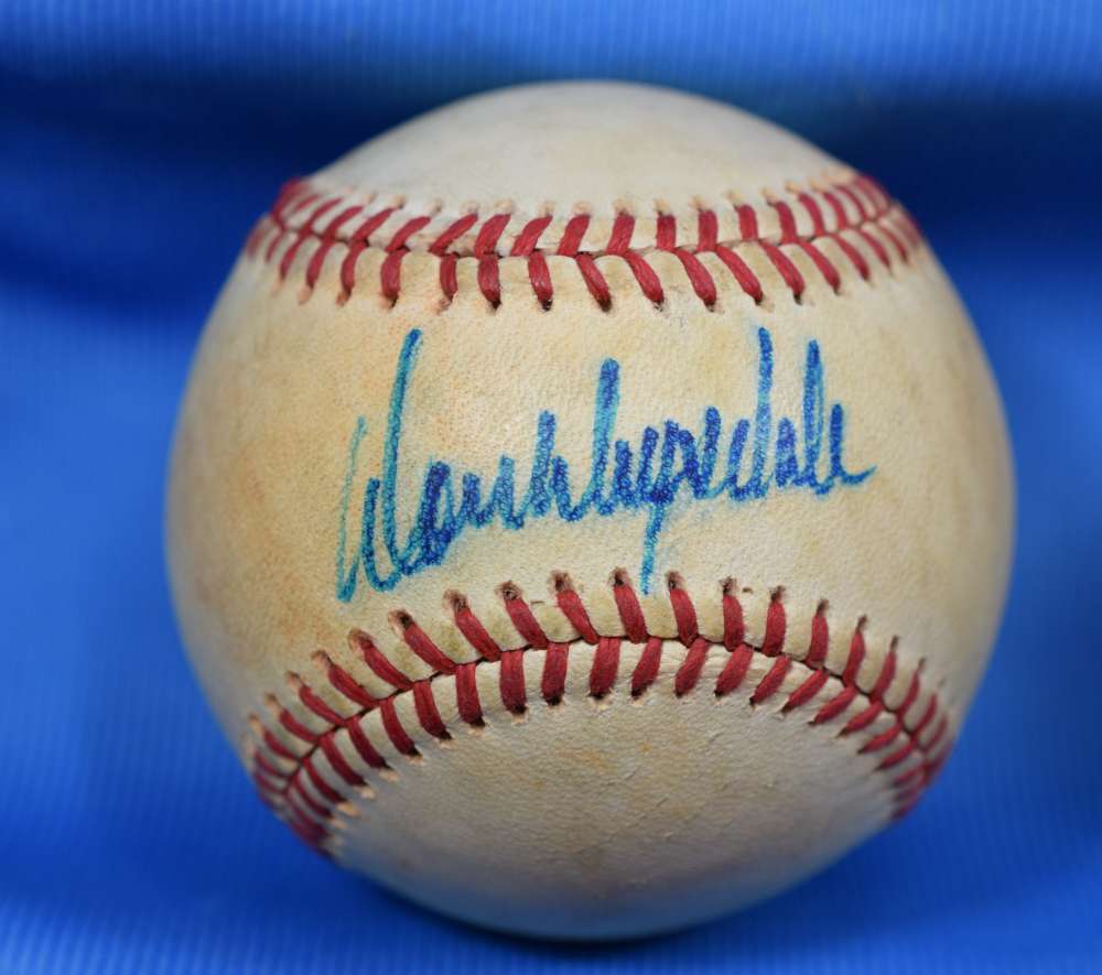 Don Drysdale Signed Jsa Coa American League Oal Baseball Autograph Authentic