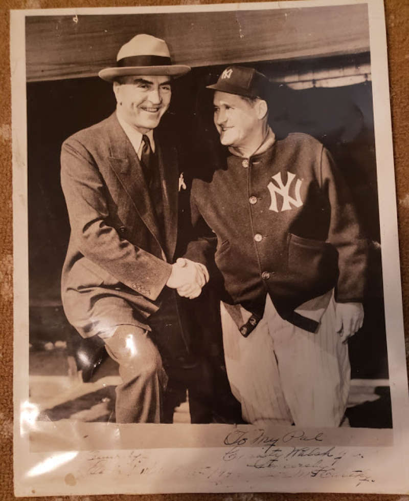 Joe Mccarthy Eddie Rickenbacker Jsa Coa Autograph 13x10 Photo  Hand Signed Authentic