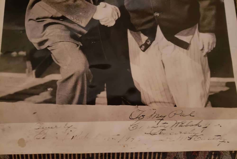 Joe Mccarthy Eddie Rickenbacker Jsa Coa Autograph 13x10 Photo  Hand Signed Authentic