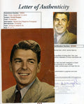 Ronald Reagan Vintage Jsa Loa Hand Signed 5x7 Photo Authentic Autograph
