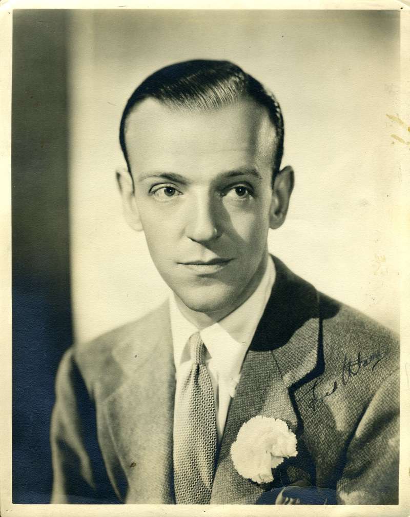 Fred Astaire Vintage Psa Dna Coa Autograph 8x10 Photo Hand Signed