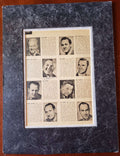 Dizzy Dean Psa Dna Coa Autograph 8x10 Vintage Ad Hand Signed