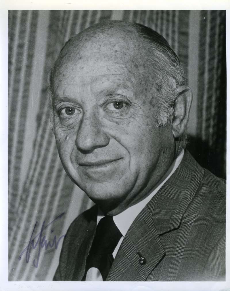 Jacob Javits Psa Dna Hand Signed 8x10 Photo Original Autograph