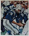 Johnny Unitas Psa Dna Autograph  8x10 Photo Hand Signed